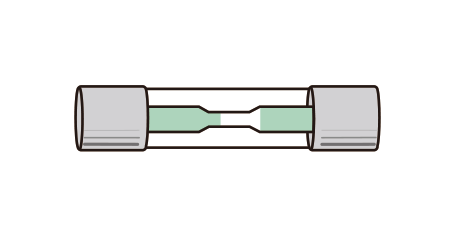 ガラス管ヒューズ